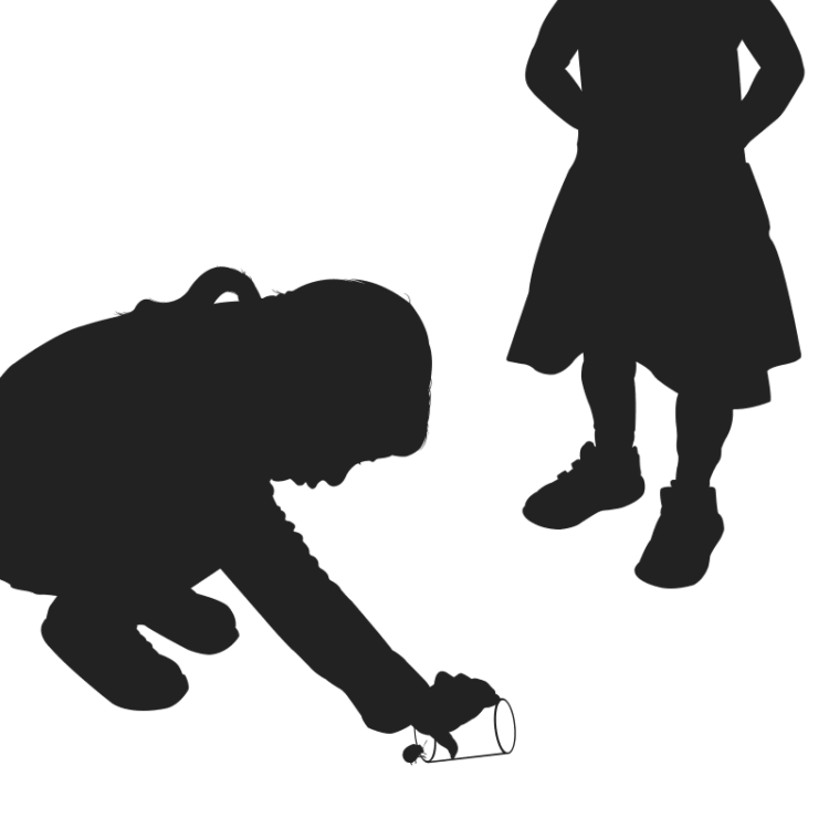 Illustration children playing vector